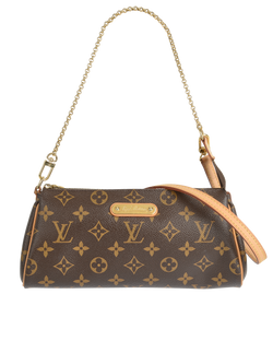 Eva Shoulder Bag, Canvas, Mono, AA1191 (2011), B/DB, 3*